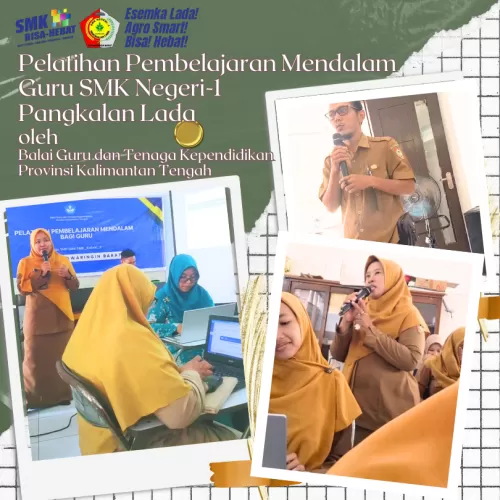 Guru SMK Negeri 1 Pangkalan Lada Ikuti Pelatihan Pembelajaran Mendalam