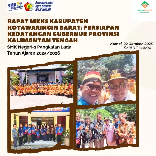 Rapat MKKS Kabupaten Kotawaringin Barat: Persiapan Kedatangan Gubernur Provinsi Kalimantan Tengah