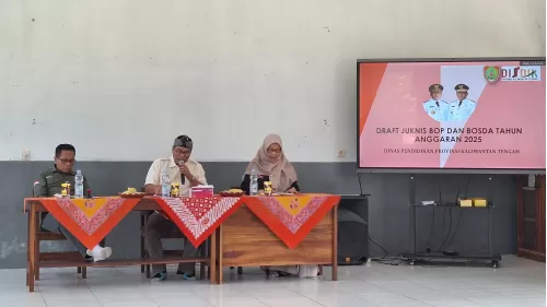 MKKS (Musyawarah Kerja Kepala Sekolah) di SMKN 1 Pangkalan Lada