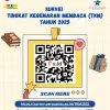 Perpustakaan SMKN 1 Pangkalan Lada Ajak Ikuti Survei Tingkat Kegemaran Membaca (TKM) Tahun 2025