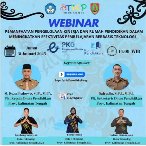Guru SMKN 1 Pangkalan Lada Ikuti Webinar “Rumah Pendidikan”