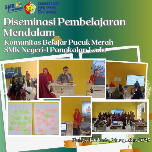 Komunitas Belajar Pucuk Merah Diseminasi Pelatihan Pembelajaran Mendalam Guru
